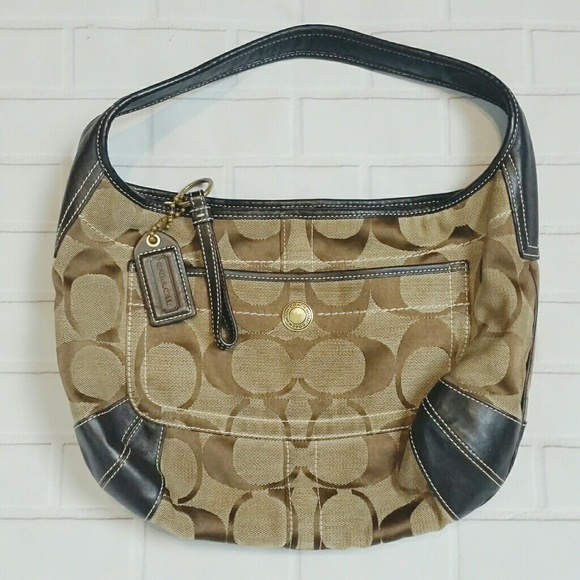 Coach Handbags - Coach Purse Signature Hobo